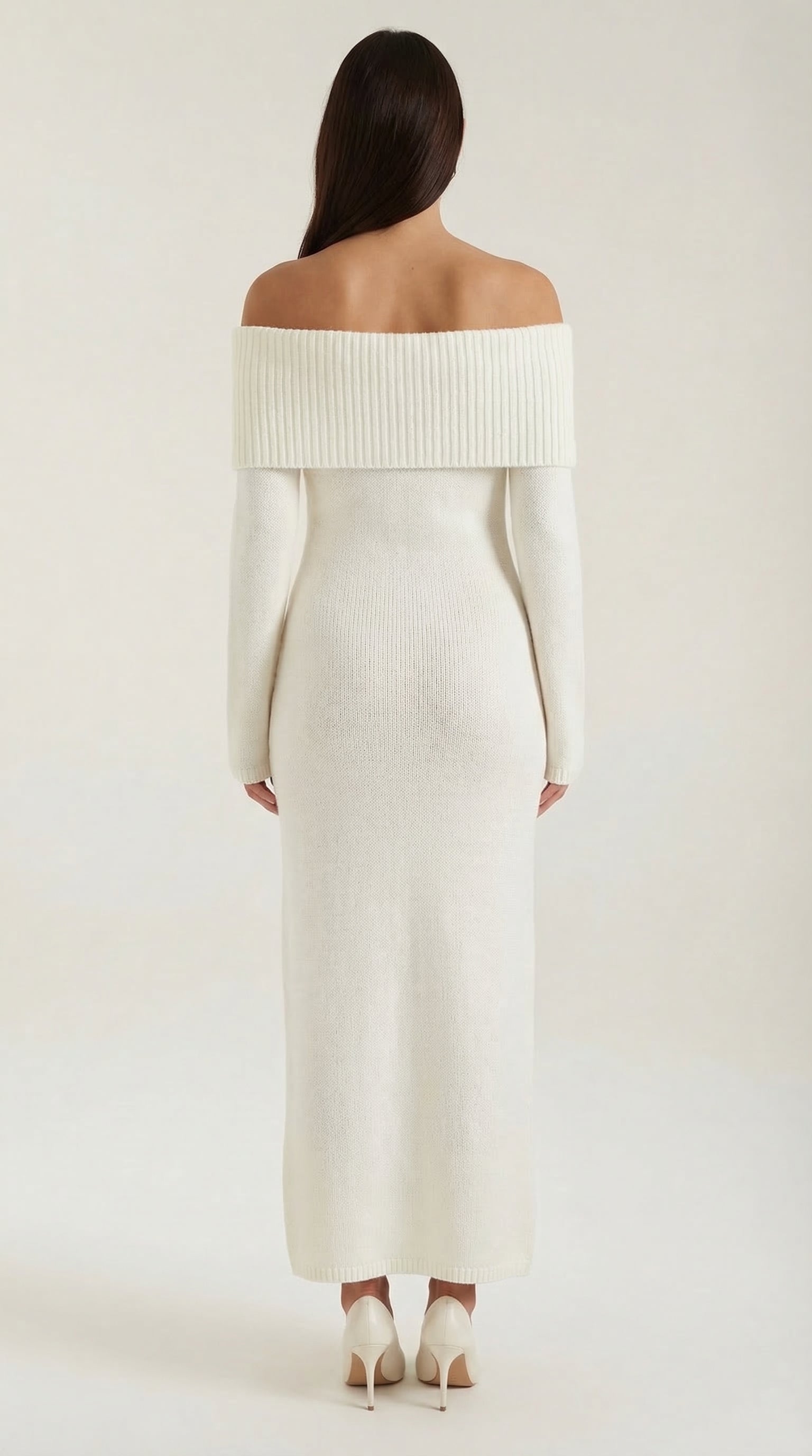Quinlan Maxi Off-Shoulder Bodycon Dress