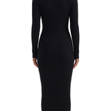 Sheila Ribbed Bodycon Midi Dress