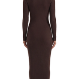 Sheila Ribbed Bodycon Midi Dress