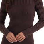 Sheila Ribbed Bodycon Midi Dress