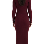 Sheila Ribbed Bodycon Midi Dress