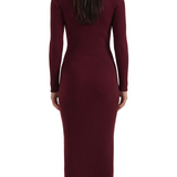 Sheila Ribbed Bodycon Midi Dress