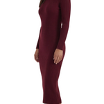 Sheila Ribbed Bodycon Midi Dress