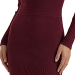 Sheila Ribbed Bodycon Midi Dress