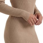 Sheila Ribbed Bodycon Midi Dress