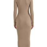 Sheila Ribbed Bodycon Midi Dress
