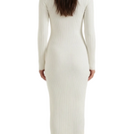 Sheila Ribbed Bodycon Midi Dress