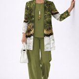 OLIVE GREEN THREE-PIECE SET