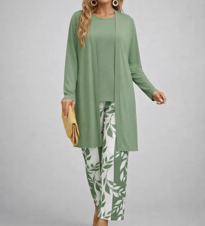 GREEN THREE-PIECE SET
