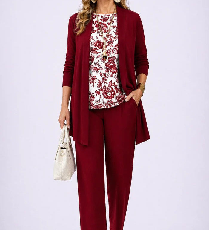 GREEN THREE-PIECE SET