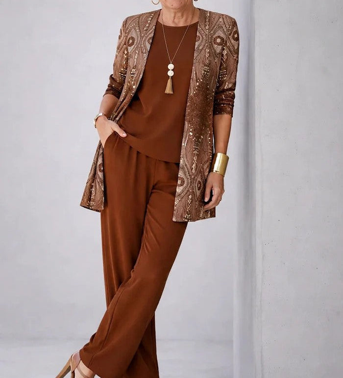 GREEN THREE-PIECE SET