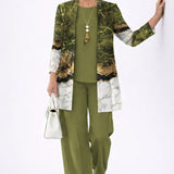 GREEN THREE-PIECE SET