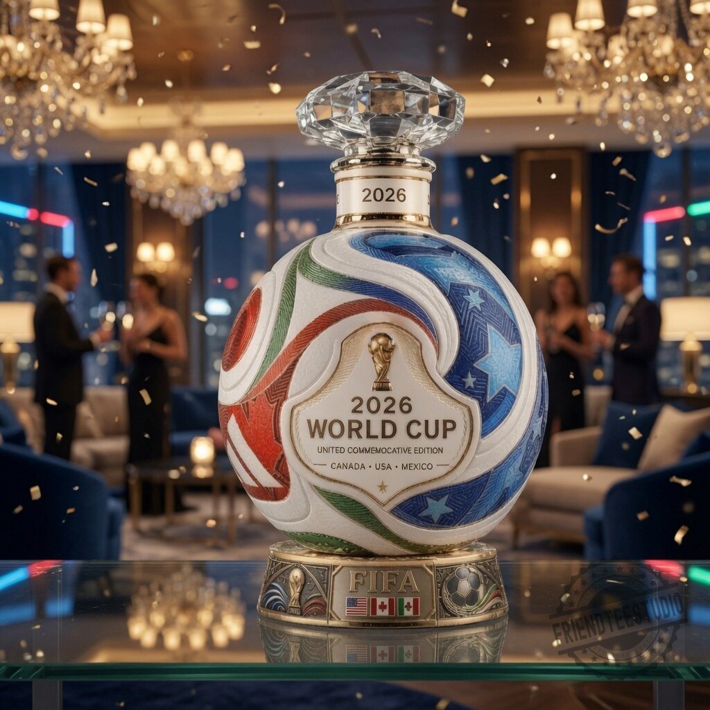 Trionda World Cup 2026 Gift For Fan Bottle Decanter