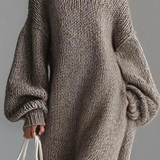 VALERIA – Oversized Knit Maxi Sweater Dress