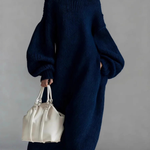 VALERIA – Oversized Knit Maxi Sweater Dress