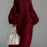 VALERIA – Oversized Knit Maxi Sweater Dress