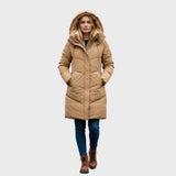 Saskia | Quilted Winter Coat with Fleece Lining