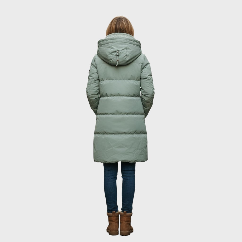 Saskia | Quilted Winter Coat with Fleece Lining
