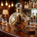 Trionda World Cup 2026 Limited Edition Luxury Gold Soccer Ball Whiskey Bottle