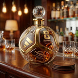 Trionda World Cup 2026 Limited Edition Luxury Gold Soccer Ball Whiskey Bottle